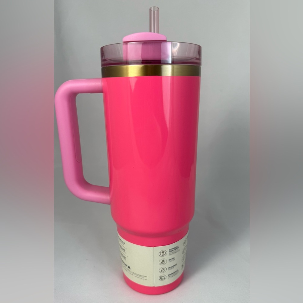 Stanley‎ Flowstate Quencher 30oz Tumbler Pink Parade - Picture 4 of 8